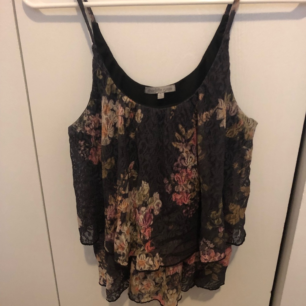 Floral tank top
